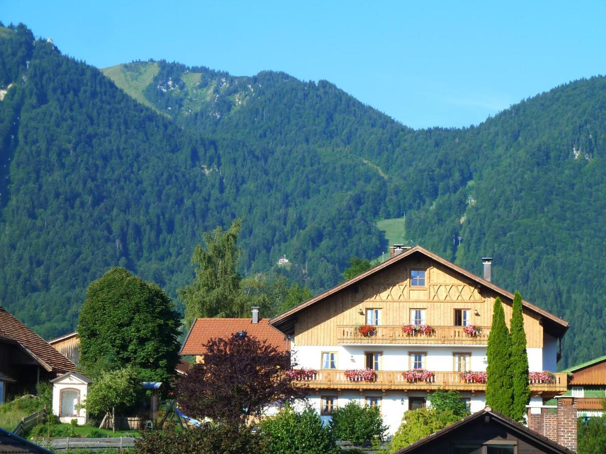 Appartement Zum Heisn à Lenggries Extérieur photo
